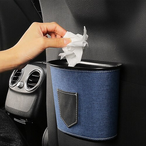 

1pcs Car Door Trash Can Keep Car Clean Easy to Install Durable Plastic For SUV Truck Van