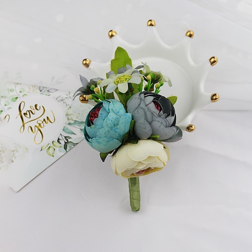 

Wedding wrist flowers Boutonnieres Wedding / Special Occasion Nonwoven Traditional / Classic
