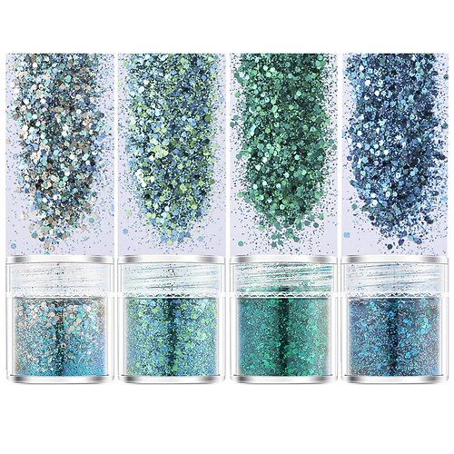 

Mixing Ultra-fine Glitter 1mm Small Sequins Ultra-thin Manicure Gradient Color Set Nail Polish Mobile Phone Beauty