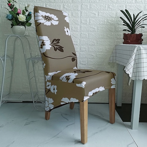 Dining chair discount covers long back