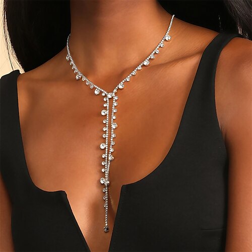 

Women's necklace Fashion Street Pure Color Necklaces