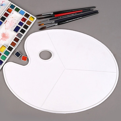 

Paint Tray Palettes Three-line Plastic Paint Pallets 3040cm Painting Supplies Painting Tools