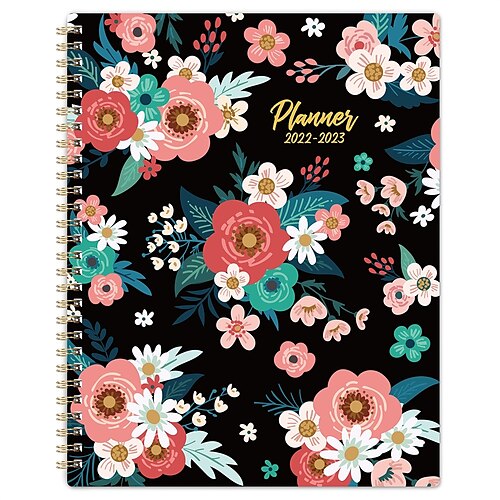 

2022-2023 Academic Planner - Weekly & Monthly Planner from July 2022 - June 2023 8 x 10 Academic Planner 2022-2023 Strong Twin-Wire Binding Round Corner Perfect Daily Organize