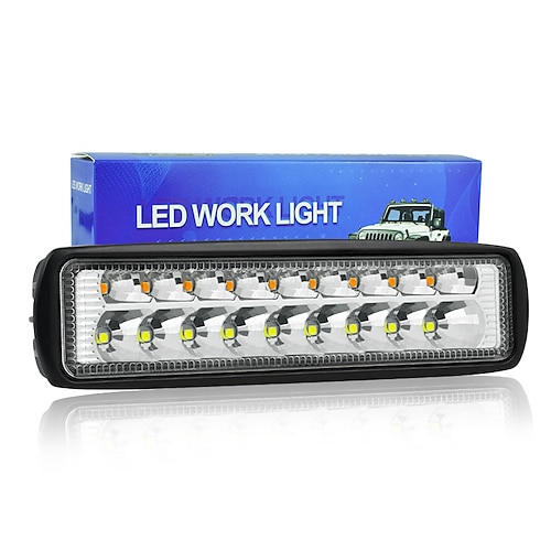 

2stk 1 stk OTOLAMPARA Bil LED Arbejdslampe Elpærer 5400 lm SMD 3030 54 W 18 Tilslut og brug Super lys Bedste kvalitet Til Universel Alle Modeller Alle år