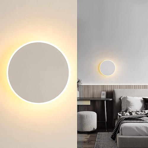 

1-Light 15cm LED Wall Light Circular Design Wall Lamps Mini Simple / Modern / Contemporary Style Living Room Bedroom Dining Room Metal Light 110-120V /220-240V