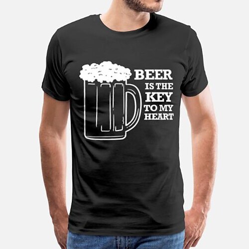 

Inspired by Oktoberfest Beer Craft Cosplay Costume T-shirt Classic Street Style T-shirt For Men's Women's Unisex Adults' Hot Stamping 100% Polyester