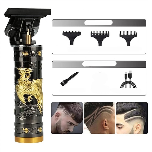 

T9 Electric Hair Clipper Beard Trimmer Electric Rechargeable Men Hair Shaver Beard Barber Hair Cut Cutting Machine