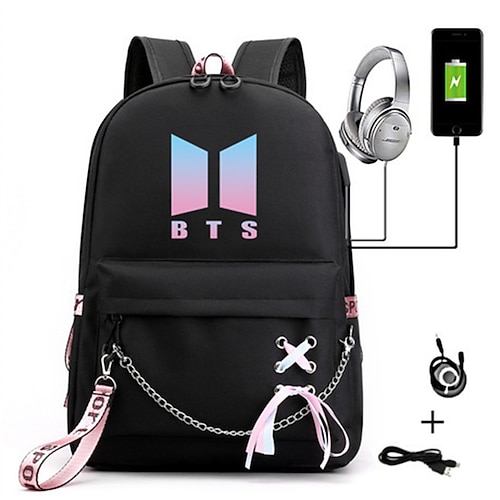 

Backpack for Back to School Anti-juvenile Regiment with the Same Casual Oxford Cloth Backpack Schoolbag College Wind Middle School Students