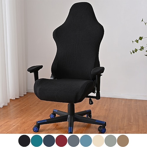 

Split Gaming Chair Covers Stretch Washable Computer Chair Slipcovers for Armchair, Swivel Chair, Gaming Chair,Computer boss Chair