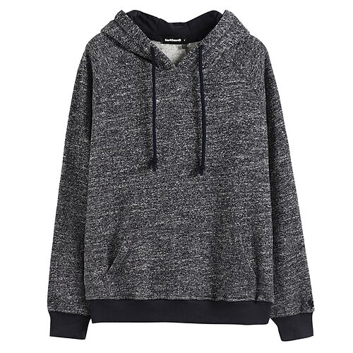 

Men's Pullover Hoodie Sweatshirt Solid Color Lace up Sports Outdoor Daily Sports Basic Casual Hoodies Sweatshirts Green Black Red