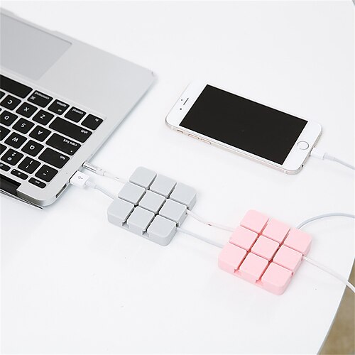 

Desktop Silicone Self-adhesive Wire Fixing Wire Clip Wire Fixing Device Data Cable Finishing Fixing Clip Wire Organizer
