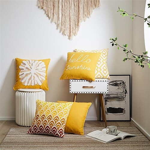 

ins wind nordisch doppelseitiger kissenbezug 1 stück weicher dekorativer quadratischer wurfkissenbezug kissenbezug kissenbezug für schlafzimmer wohnzimmer innenkissen für sofa couch bett stuhl