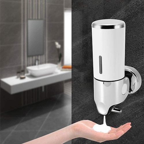 

Soap Dispenser Wall Mounted Bathroom Shower Pump Dispenser for Shower Gel Shampoo Soap(500ml)
