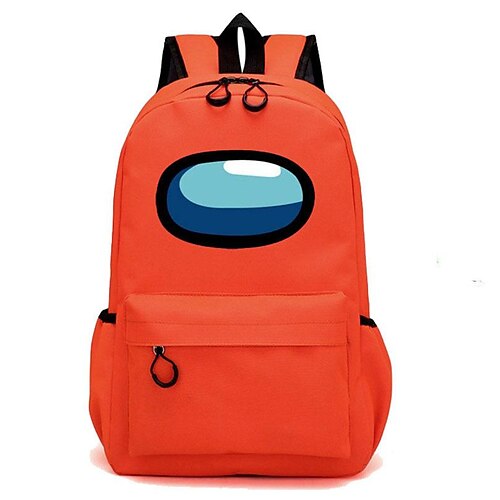 

Kid's School Bag Bookbag Commuter Backpack Nylon Character Anti-Slip Waterproof Lake blue fluorescent green Black Blue Yellow
