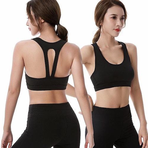 

Hollow Back Sport Bra No Steel Ring Yoga Sports Bra Breathable Quick-drying Shockproof Running Sports Underwear
