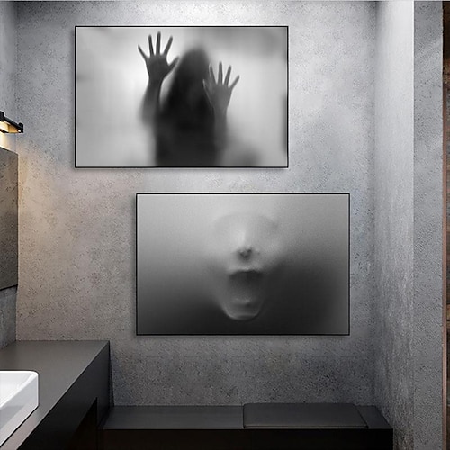 

1 Panel Halloween People Prints Posters/Picture Horror Face Modern Wall Art Wall Hanging Gift Home Decoration With PS Frame