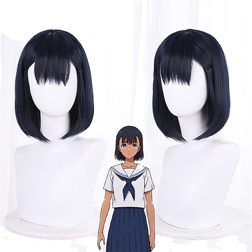 

One Piece Mio Kofune Wigs Summer Time Rendering Wigs Characters Anime Cosplay Costume Hair With Braids Ponytails Wigs