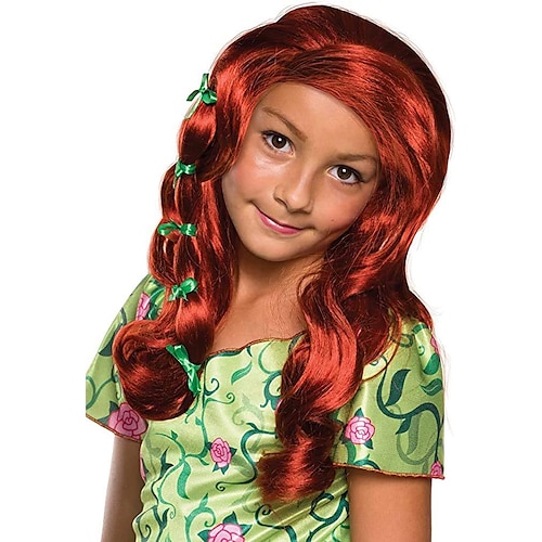 

Rubie's Girls DC Super Hero Poison Ivy Wigs Brown
