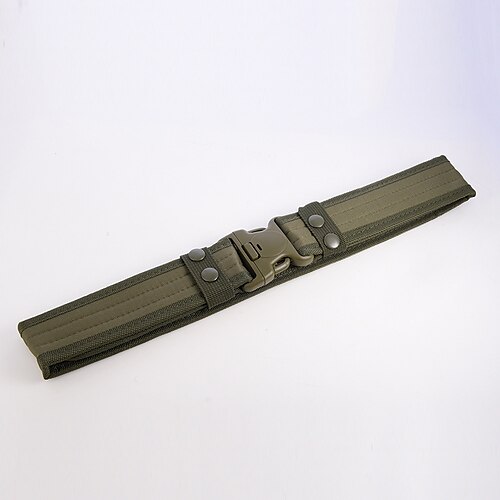 

Men's Waist Belt Sports Outdoor Outdoor Hiking Black Belt Pure Color