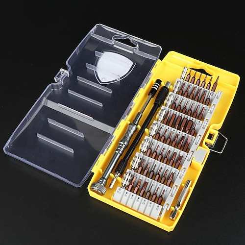 

S2 Batch Head Glasses Screwdriver Manual Screwdriver Computer Mobile Phone Repair Hardware Tools 58 In 1 Set