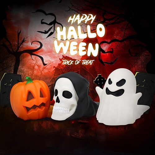 

Halloween Horror Gift Luminous Ornaments Haunted House Plastic Props Escape Room Decoration