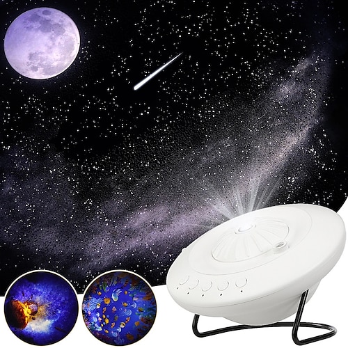 

Star Projector HD Home Planetarium Galaxy Projector with Real Starry Sky Presentation Timed Rotating Ceiling Star Light Projector Suitable for Home Decor Night Light Atmosphere