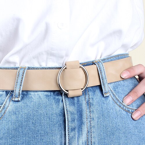 

Women's Belt Iron White Black Pink Camel Khaki Waist Belt Outdoor Street Daily Holiday Pure Color / Spring / Summer / Fall / Winter