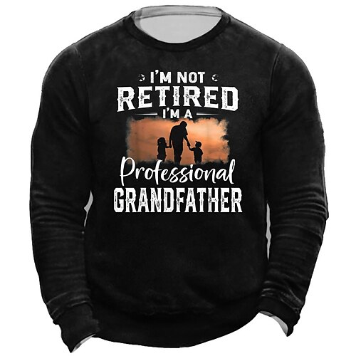 

Men's Unisex Sweatshirt Pullover Graphic Prints Letter Print Daily Sports Holiday 3D Print Casual Streetwear Hoodies Sweatshirts Black Navy Blue