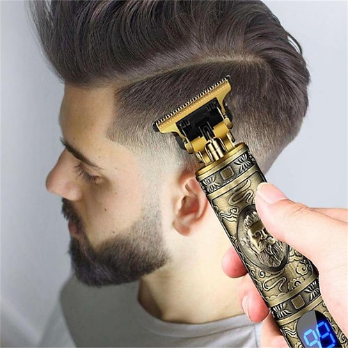 

USB rechargeable Hair Trimmer barber LCD Hair Clipper Machine hair cutting Beard Trimmer for Men haircut Styling tool