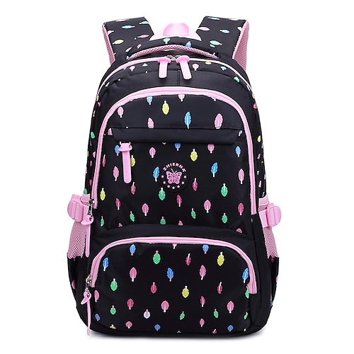 

School Backpack Bookbag Multicolor for Student Boys Girls Water Resistant Wear-Resistant Breathable Oxford Cloth School Bag Back Pack Satchel 20 inch