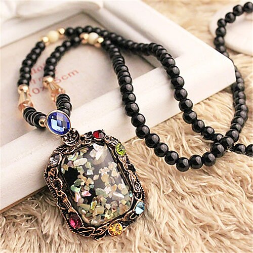 

Women's necklace Archaistic Street Geometry Necklaces