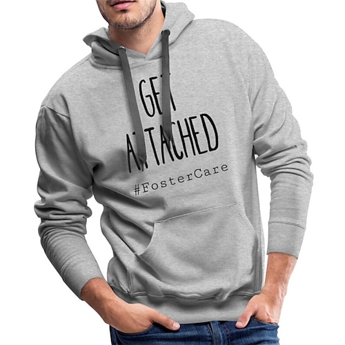 

Men's Full Zip Hoodie Jacket Graphic Patterned Letter Pocket Sports Outdoor Daily Sports Hot Stamping Basic Casual Hoodies Sweatshirts White Gray Red