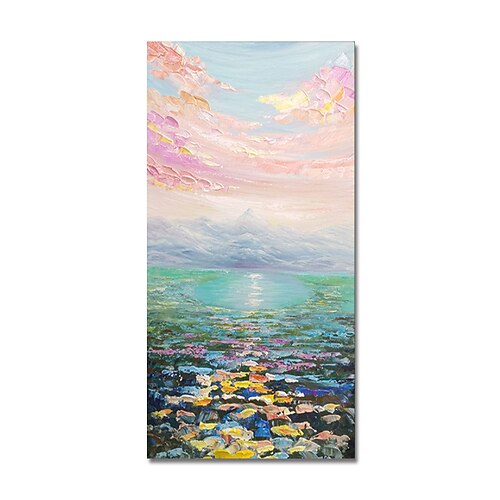 

Oil Painting Handmade Hand Painted Wall Art Abstract Landscape Canvas Painting Home Decoration Decor Stretched Frame Ready to Hang