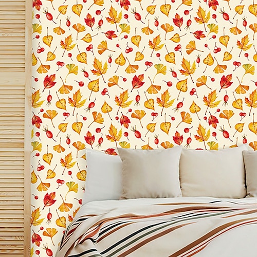 

Halloween Wallpaper Wall Cover Sticker Film Peel and Stick Removable Self Adhesive PVC/Vinyl Wall Decal for Room Home Decoration 44300cm