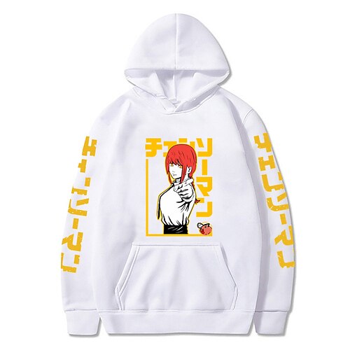 

Inspired by Chainsaw Man Denji Hoodie Cartoon Manga Anime Front Pocket Graphic Hoodie For Women's Adults' Hot Stamping 100% Polyester