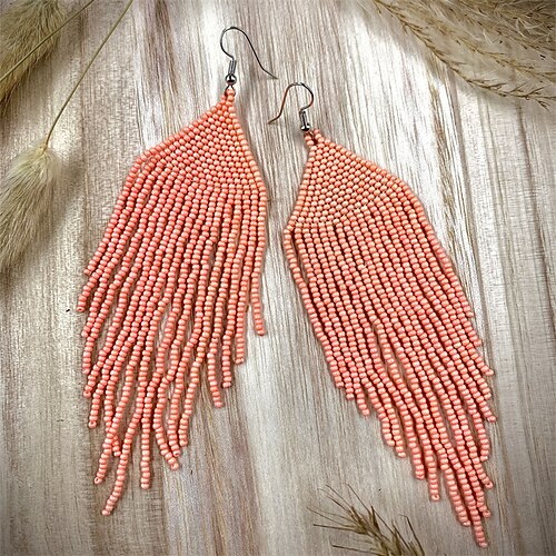 

Women's Earrings Ethnic Style Street Pure Color Earring