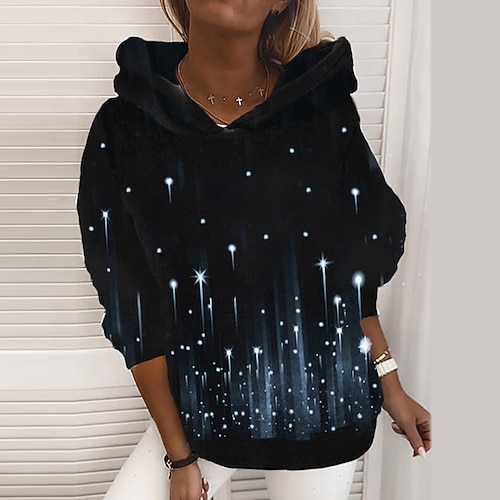 

Women's Pullover Streetwear Green Blue Khaki Casual Long Sleeve S M L XL XXL 3XL