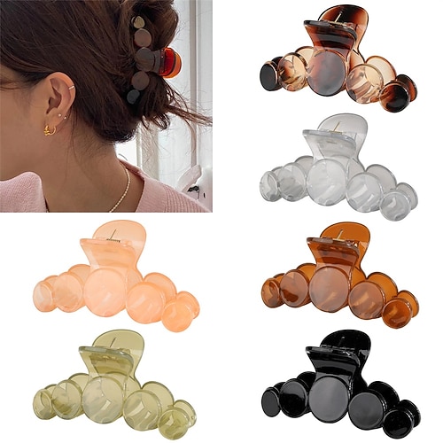 

Korean Version of the Simple Fashion Ps Material Hair Claw Clip Back of the Head Hair Shark Clip Hair Accessories