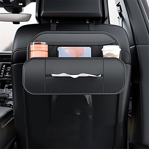 

Car Net Pocket Handbag Holder, Car Purse Holder Between Seats, Large-Capacity Car Mesh Storage Bag Organizer, Universal Car Organizers and Storage Holders