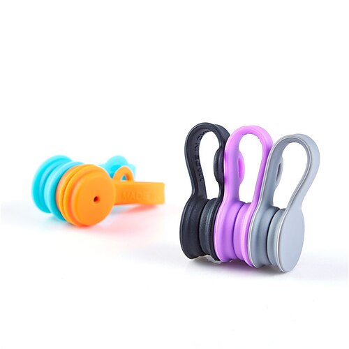 

Data Cable Wire Organizer Magnet Headset Winder Mobile Phone Headset Winder Wire Hub Silicone Magnet Wire Organizer