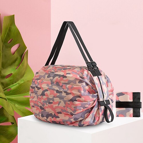 

Waterproof Portable Grocery Shopping Supermarket Shopping Travel Portable Storage Bag Organ Folding Shopping Bag