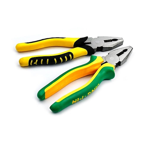 

Manual Decoration Tools 8-inch Multi-function Wire Pliers Labor-saving Vise Industrial-grade Hand Pliers Flat-nose Pliers