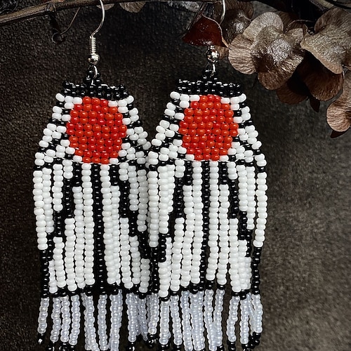 

Women's Earrings Chic Modern Street Color Block Earring