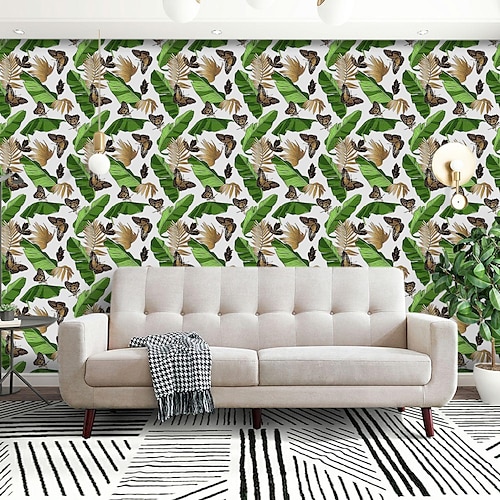 

charm set 30 self-adhesive texture wallpaper living room tv background wall decoration waterproof wallpaper decoration nordic classic