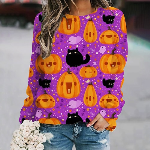 

Women's Hoodie Sweatshirt Skull Graphic 3D Print Daily 3D Print Basic Casual Hoodies Sweatshirts