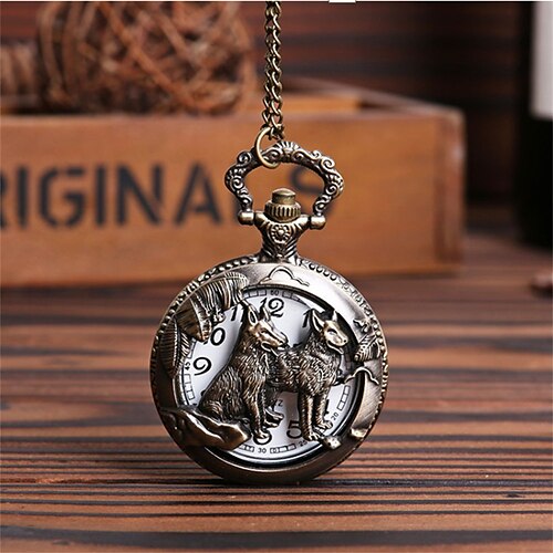 

Vintage Pocket Watch Roman Numerals Scale Quartz Pocket Watches with Chain Christmas Graduation Birthday Gifts Fathers Day