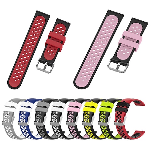 

1 pc Smart Watch Band Colorful Sport Silicone Strap For Suunto 9 Peak Band Wrist Strap For Suunto 3 Bracelet Watchband Replace Accessories
