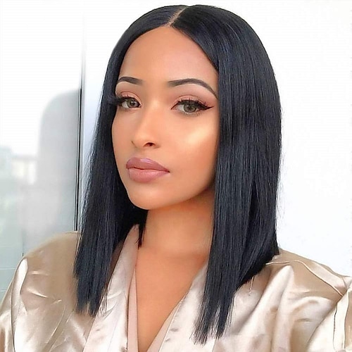 

Short Bob Wig Lace Front Human Hair Wigs For Women Pre Plucked Bone Straight Lace Front Wig 13x4 Brazilian Hair Lace Frontal Wigs