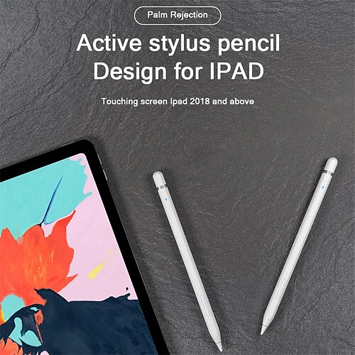 

Capacitive pen For Samsung Apple HUAWEI Appleiphone Portable Palm Rejection Magnetic attached Aluminum Alloy POM repalacement tip