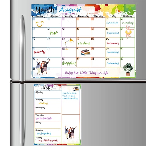 

2023 Wall Calendar Daily Weekly Monthly Planner Classic Paper Hardcover Portable Classsic Planner / Pages for School Office Business